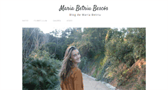 Desktop Screenshot of mariabetriu.com